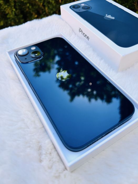 iPhone 13 128GB Midnight (czarny) – stan idealny | pudełko | jak nowy