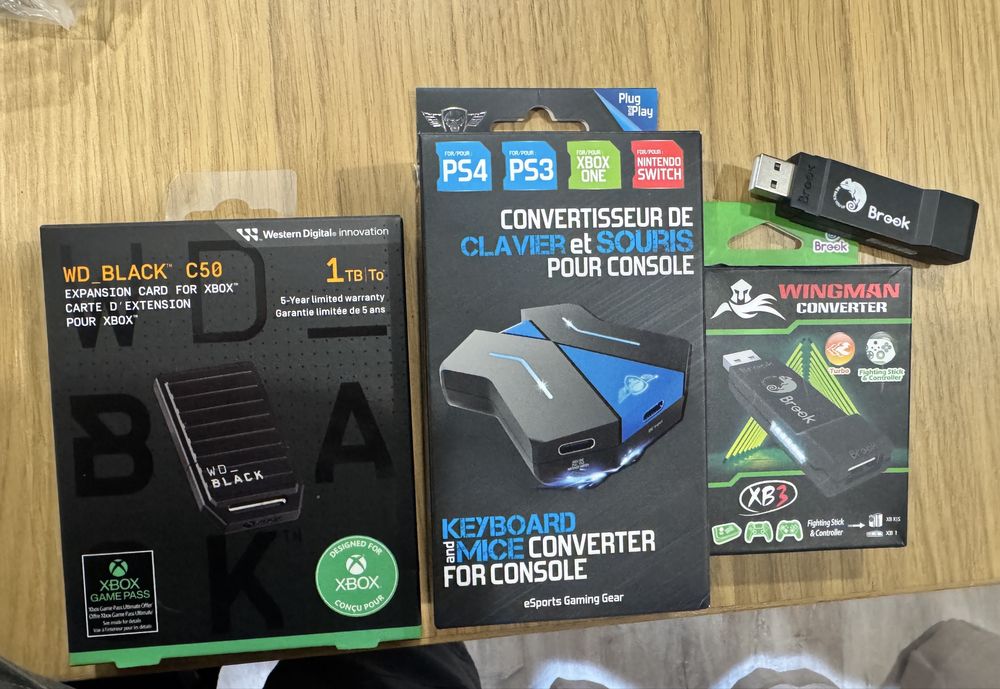 Xbox series x + varios acessorios