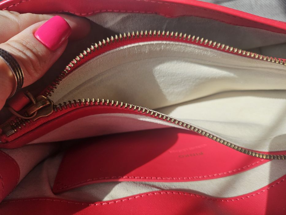 Torebka Pinko Classic czerwona Super stan