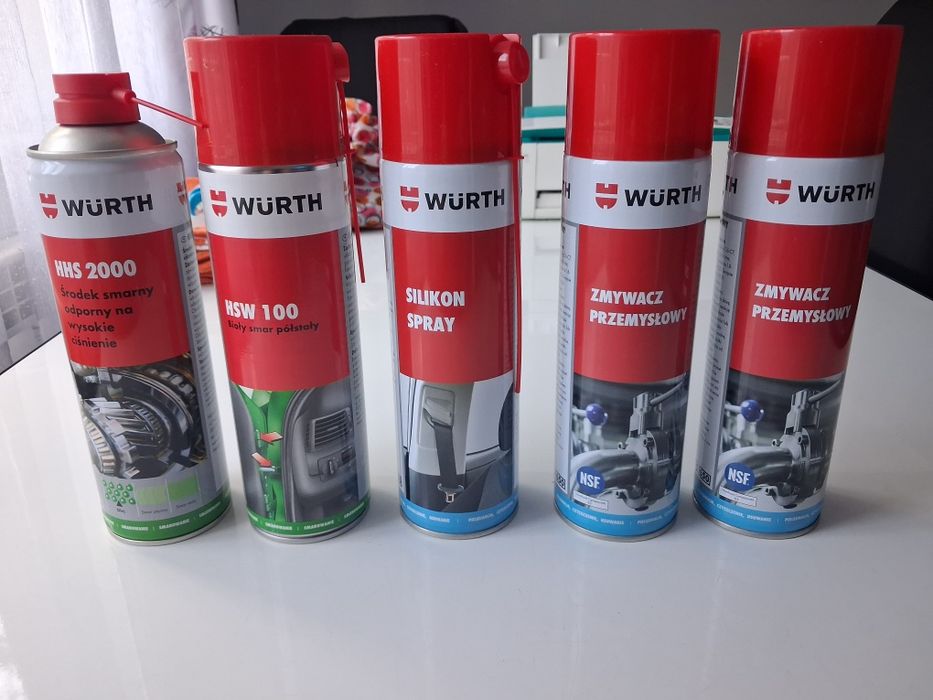 Wurth smar silikon zmywacz