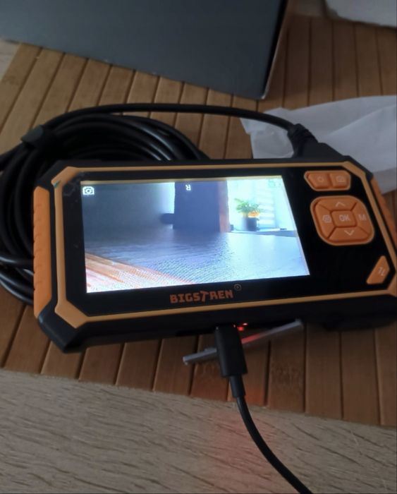 Kamera inspekcyjna endoskop 5m LCD Full HD IP67 6 LED