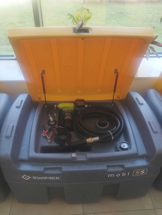 Zbiornik mobilny 400L Swimer - zasilany 12V lub 24V Tecalemit