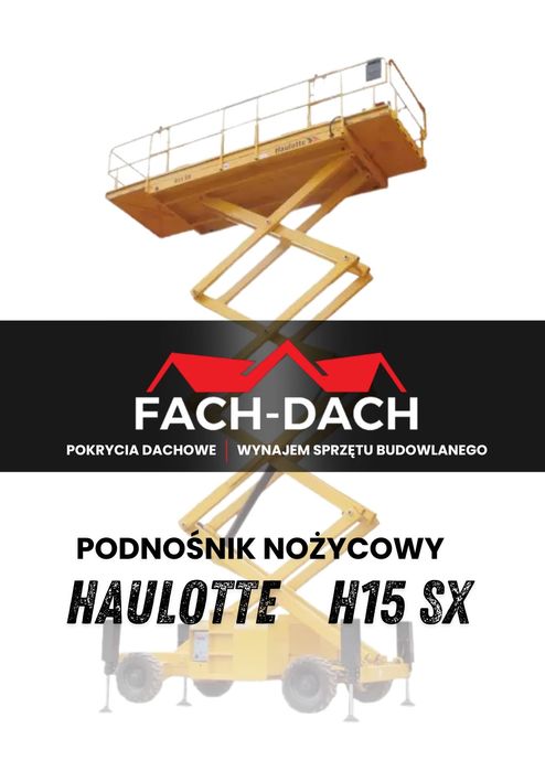 Wynajem sprzętu budowlanego - podnośniki nożycowe, koszowe, ładowarka