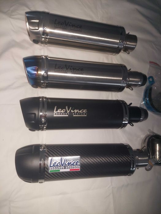 ponteira de escape leovince universal