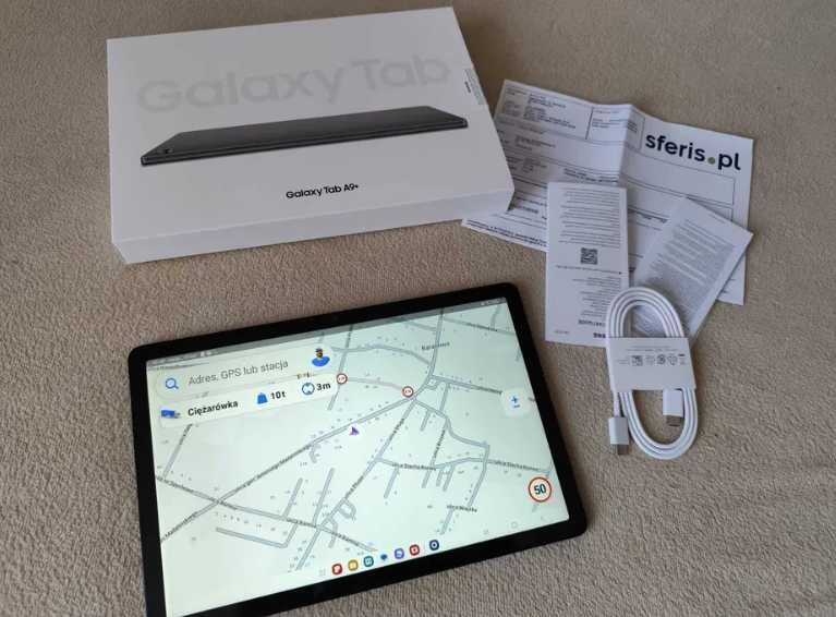 MEGA BONUS+Samsung Galaxy A9+X210 11' 4/64GB Nawigacja GPS TIR/AUTOBUS