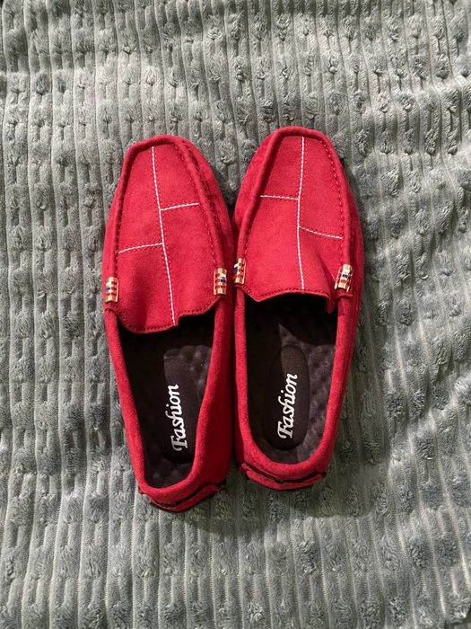 Мокасини замш чоловічі