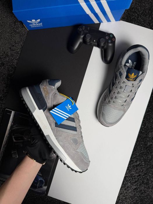 Чоловічі кросівки адідас Adidas ZX 750 Grey Navy [41,42,43,44,45]
