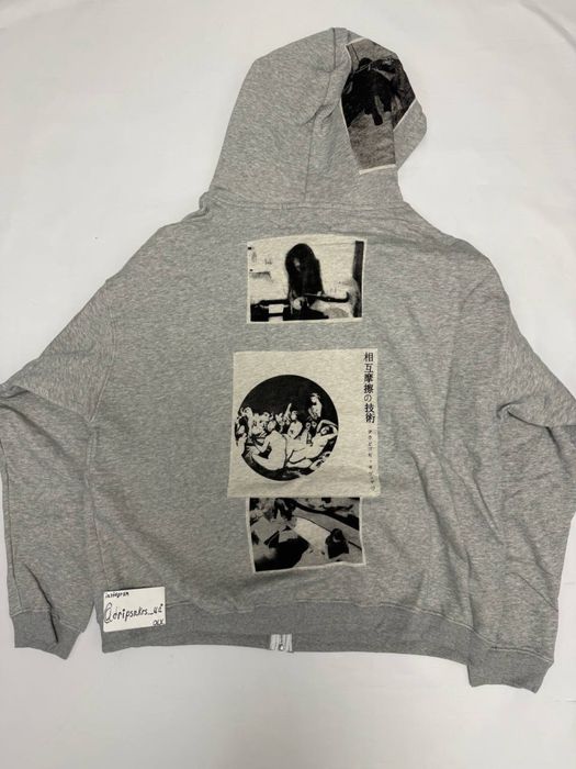 зип худи Enfants Riches deprimes Grey Asseblage M L vetements rick owe