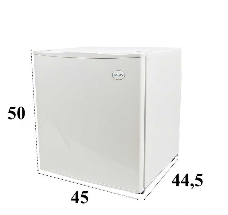 Mini lodówka do Biura Hotelowa BIAŁA 50cm 43L Minibar Podblatowa BC-45