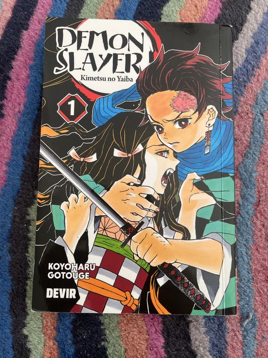 Mangás Damon Slayer (Vol. 1-5)