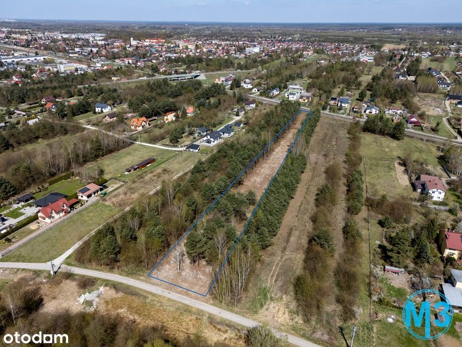 Buduj się w ciszy! 3 płaskie parcele z mediami i WZ blisko Zalewu