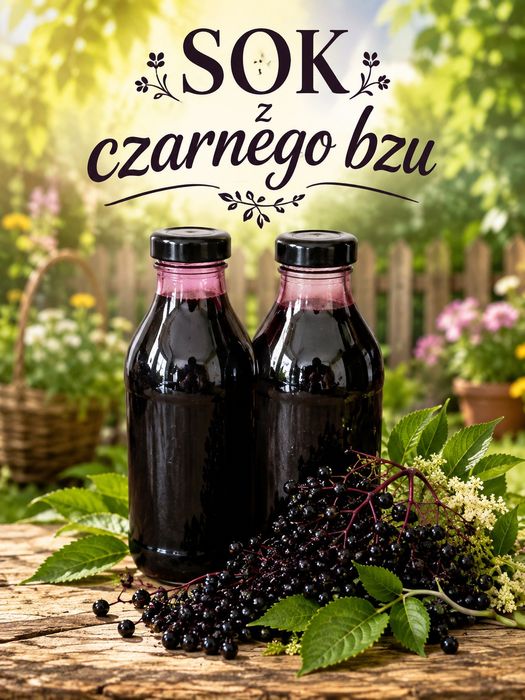 Sok z czarnego bzu 330 ml