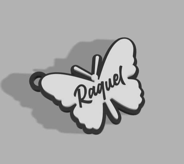 Porta-Chaves Personalizado - 3D