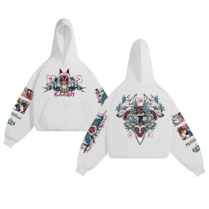 Оверсайз Худи в стиле Аниме (хс-ххл)