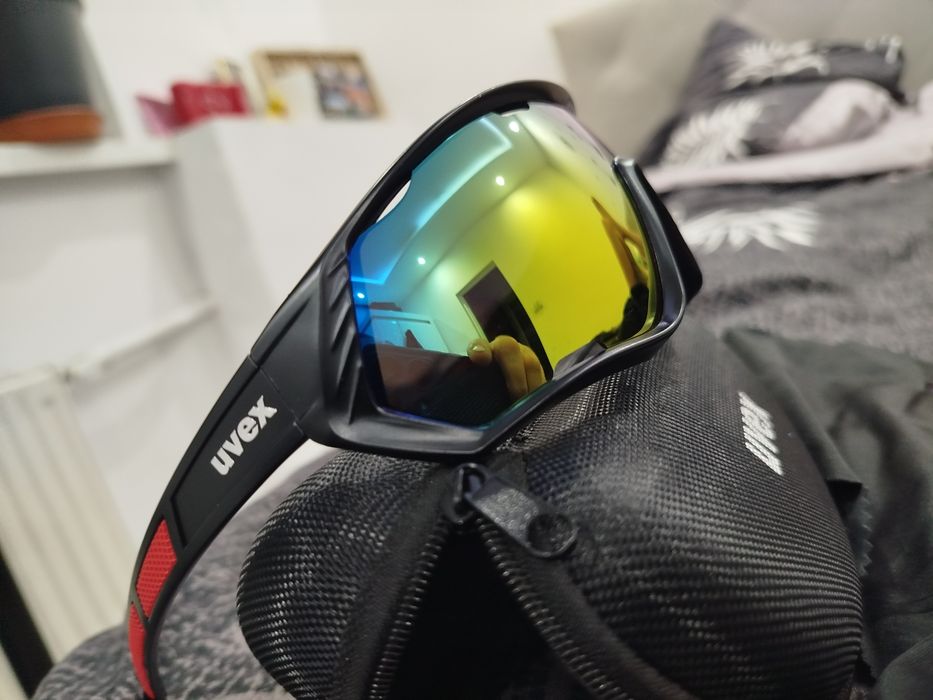 Nowe ultra lekkie okulary przeciwsłoneczne Uvex