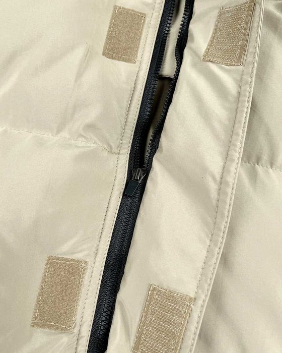 Пуховик Fear Of God Essentials Puffer Jacket Charcoal \ Green \ Moss