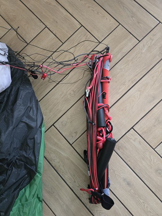 kitesurfing latawiec/bar/plecak