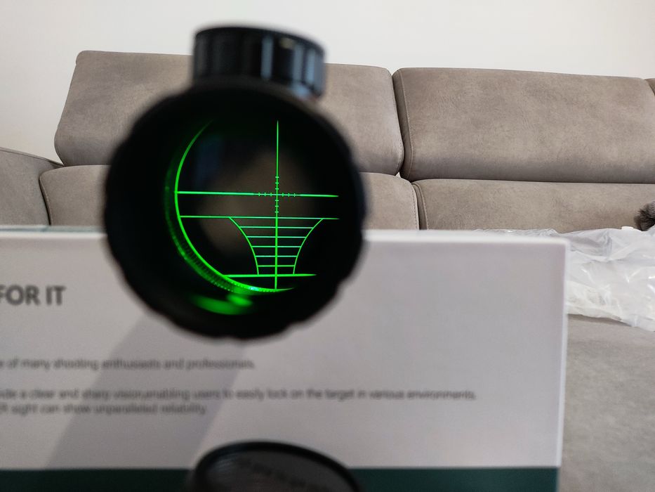 Mira telescópica NOVA, 3-9x40 com reticulo iluminado