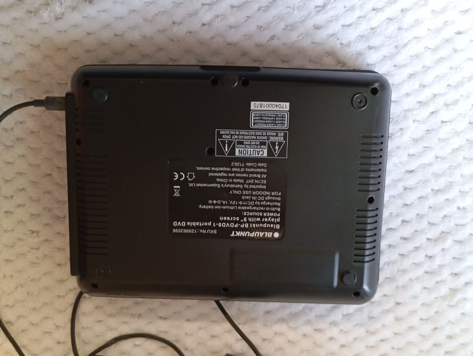 Przenośny odtwarzacz DVD