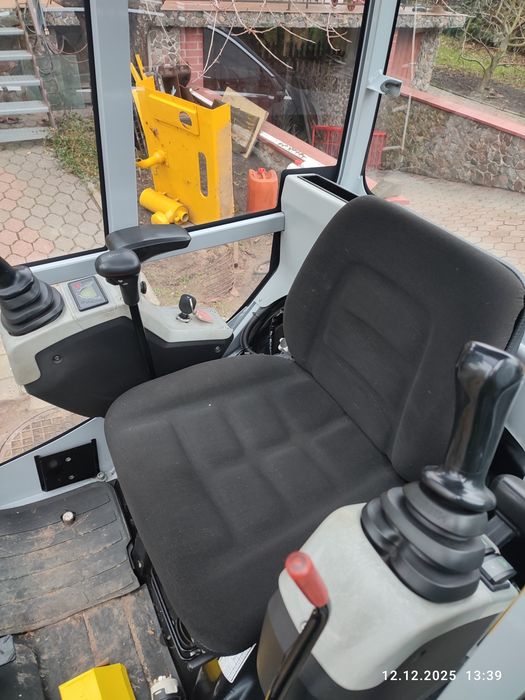 Wacker neuson et16 2019 r 1100h minikoparka bobcat cat yanmar