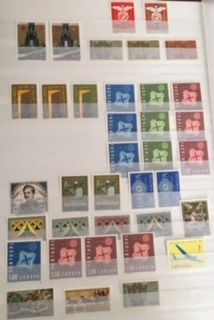 Selos isolados, par e quadras 1937 a 1957 (novos)