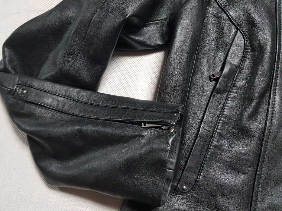 OCHNIK - Śliczna Damska Kurtka / Skóra roz. S Jak Nowa _ ^