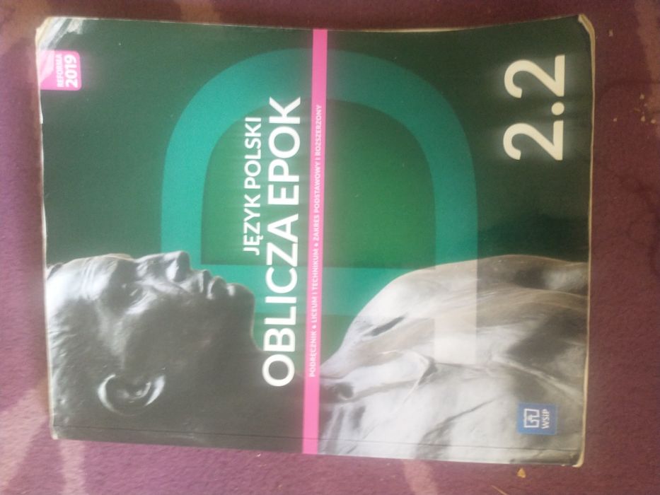 Podręcznik Język Polski Oblicza epok 2.2