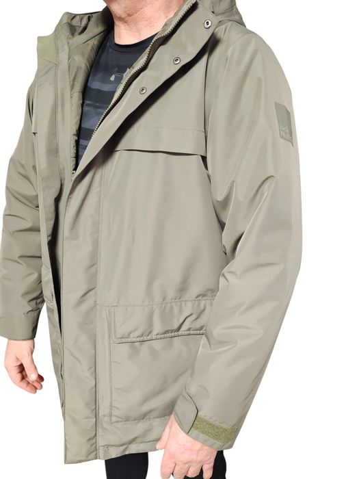 Super model przejściowej wodoodpornej  parki Jack Wolfskin Winterlagen