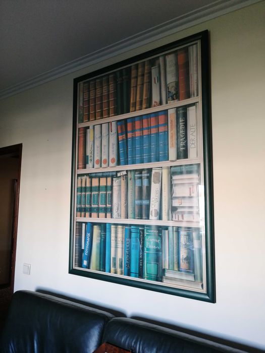 Quadro espetacular para biblioteca ou escritório