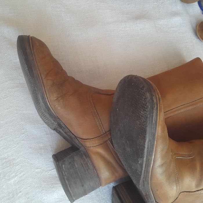 Buty skórzane PRL Hoffland