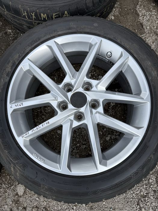Felgi aluminiowe 5x112 17x6,5j et38 Skoda VW Seat Audi