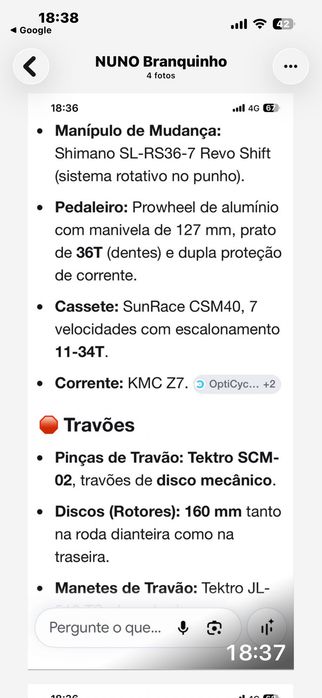 Bicicleta criança Scott