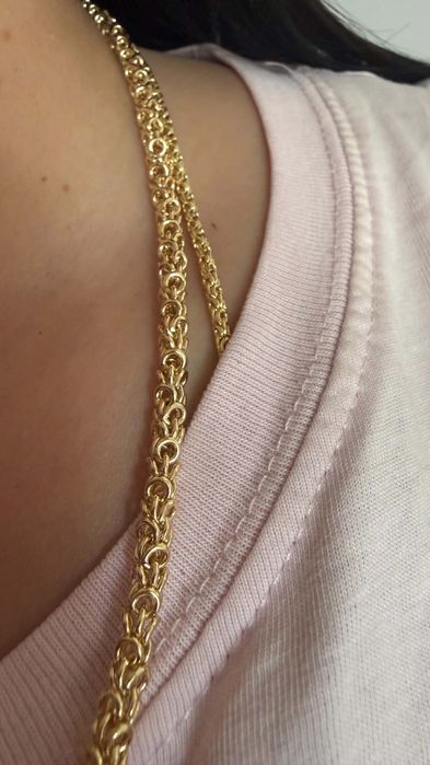 Łańcuszek królewski damski 3mm
