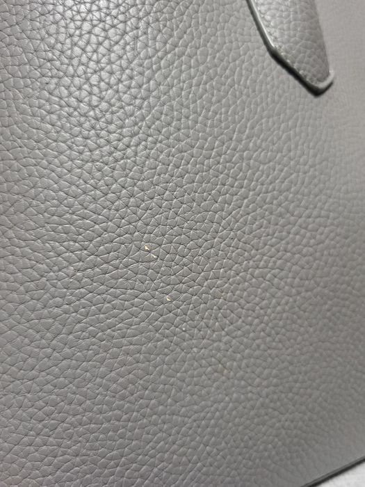 Сіра сумка-шопер