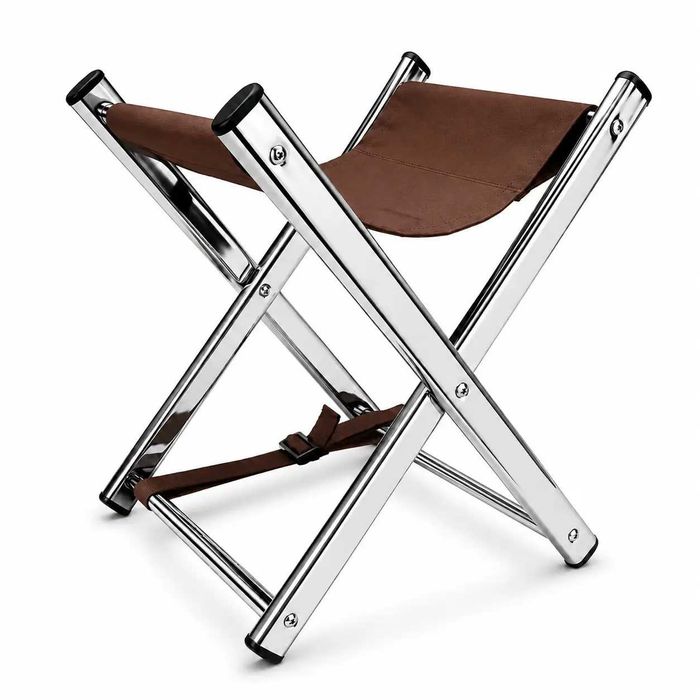 Складна підставка для сумки BAG STAND Oxford 600D металева, коричнева