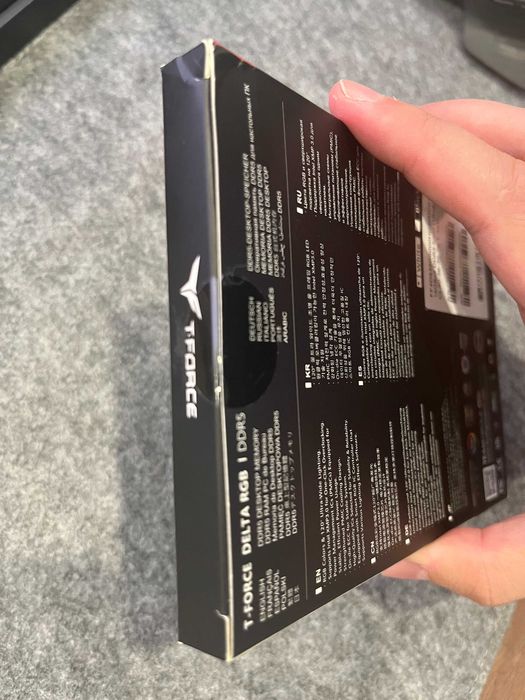 T-Force Delta Alpha RGB DDR5 Ram 32 GB Kit (2 x 16 GB) 6000 MHz