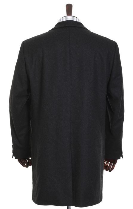 KARL JAGER BAVARIA LODEN antracytowy płaszcz męski 100% wełna r. 50