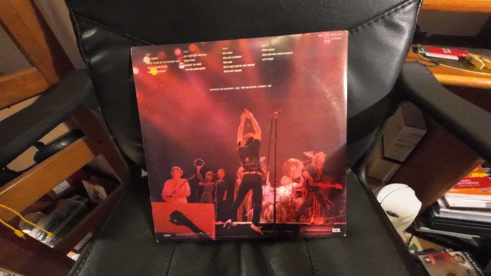 Bob Seger and the Silver Bullet Band Nine Tonight 33 rpm vinyl lp