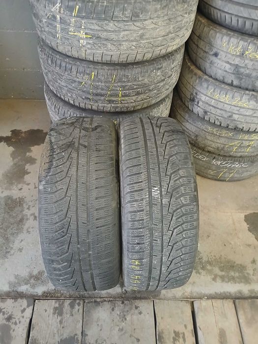 2x używane opony zimowe 225/55 R17 Hankook Montaż Gwarancja