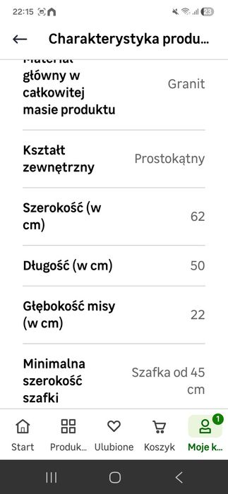 Zlrwozmywak granitowy UCG II 611-62 Franke