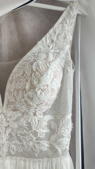 Sprzedam suknię ślubną rozmiar XS