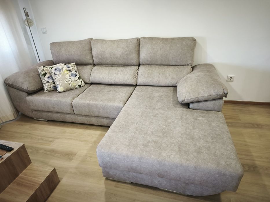 Sofá com chaise 2,75x1,65
