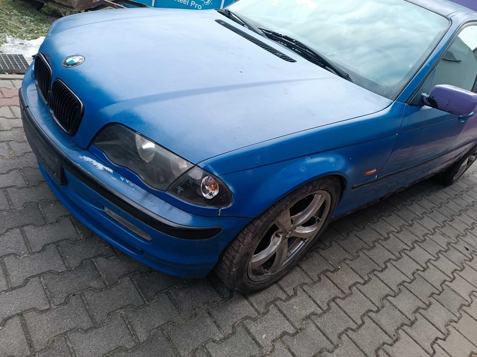 BMW E46 3.0 diesel na części silnik odpala