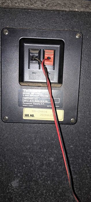 Conjunto de Colunas Technics Mod.SB-CH404 como Novas