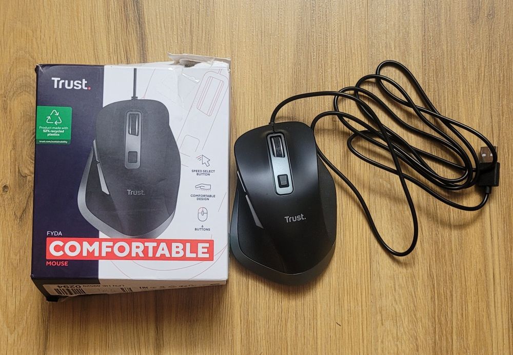 Mysz ergonomiczna przewodowa Trust FYDA 5000 dpi