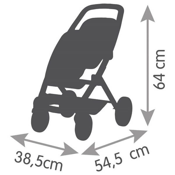 Коляска для ляльок двійні Maxi Cosi Quinny Smoby 253220
