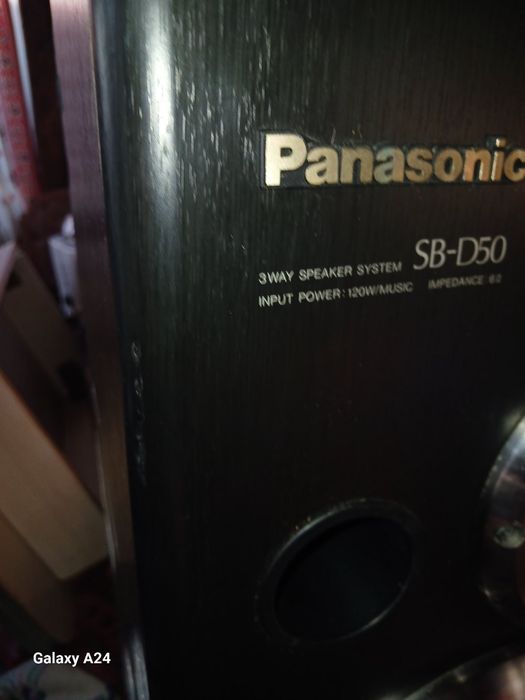 Колонки Panasonic+,ресивер