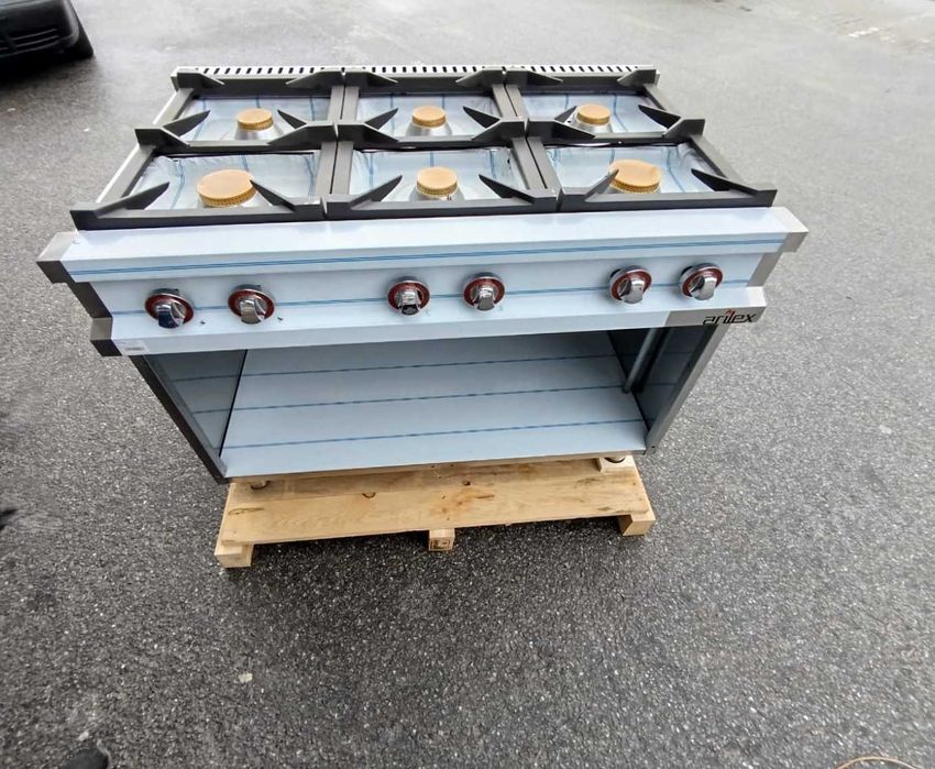 Fogão a Gás com 6 Queimadores sem Forno - NOVO