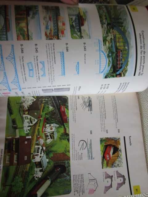 Faller construções para comboios slots catálogo 71 72  modelismo