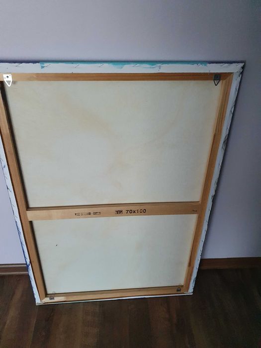 obraz  ręcznie malowany 70x100   Można powiesić góra/dół przemiennie